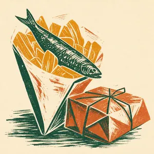 Takeaway in Faversham — illustrated